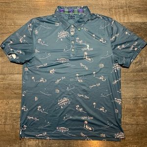 William Murray golf polo.  XL Blue